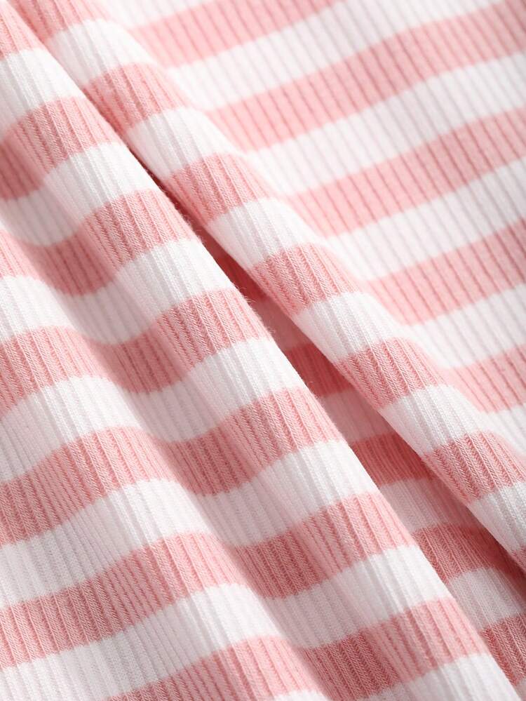 Women's Sweet Striped Print Summer Tank Top Preppy Tops