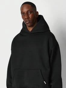 SUMWON 2 Packs Overhead Essential Hoodie - Grey - View 4