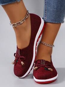 Fall/Winter Spring New Arrival Women's Sports Shoes, Fashionable, Breathable, Lightweight, Anti-Slip, Wear-Resistant, Casual Flat Loafers,Sneakers For Women