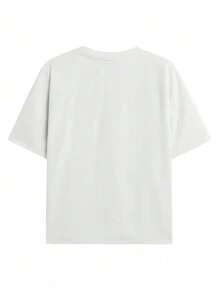 Manfinity VCAY 2-Piece Men Plus Size Loose Knitted Casual Short Sleeve Outfit - Multicolor - View 8