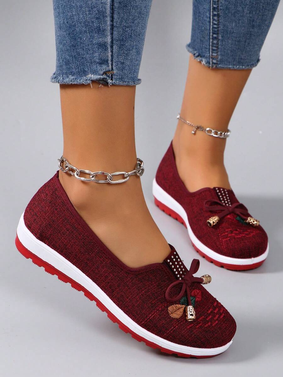 Fall/Winter Spring New Arrival Women's Sports Shoes, Fashionable, Breathable, Lightweight, Anti-Slip, Wear-Resistant, Casual Flat Loafers,Sneakers For Women