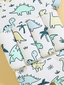 Baby Boy Cartoon Dinosaurus Patroon Gewatteerd Eendelig Badpak