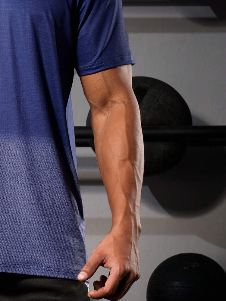 Boyfriend Style Men's Plain Simple Daily Sports T-Shirt & Tank Top Set