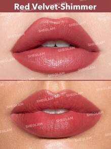 SHEGLAM Just Kissed 唇膏蠟筆紅色天鵝絨閃光霧面唇膏高色素潤唇膏唇妝熱粉色唇膏 品牌 美容 化妝 化妝品 適合女性與女孩 完美搭配冬季 Y2K 時尚 流行 生日禮物 假期 派對準備就緒 最佳顏色
