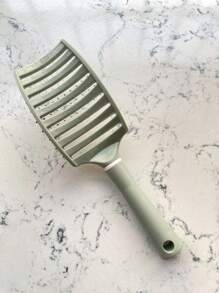 DAZY 女士按摩梳，中空設計捲髮捲曲梳增大並向內捲曲 - 綠色 - 查看 6