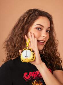 GARFIELD X SHEIN 1pc Cartoon Pattern  Pendant For Bag Decoration