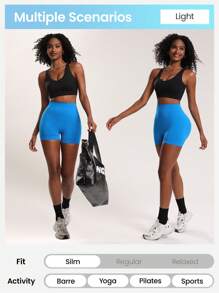 SHEIN Sports Của phụ nữ Gợi cảm Xu hướng: Cắt giảm Thiết kế trái tim Yoga Bras thể thao , Không lưng & Đúng mốt , Thích hợp Đối với Đường phố Và Khỏe mạnh - màu đen - Xem 5