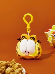 GARFIELD X SHEIN 1pc Cartoon Pattern  Pendant For Bag Decoration