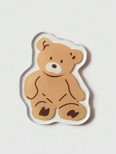 Kawaii 1pc Fridge Magnet With A Small Bear Pattern, 152970