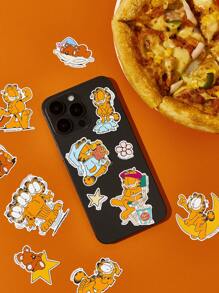GARFIELD | SHEIN 46pcs Assorted Cartoon Pattern Sticker Pack - Multicolor - View 4