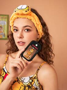 GARFIELD | SHEIN Cartoon Letter Print Black Trim Border Portable Spray Bottle