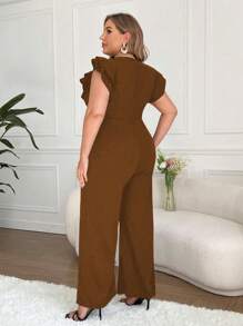 SHEIN LUNE Elegant Lace Jumpsuit