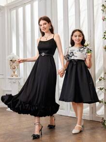 Modelyn Women's Plain And Simple Daily Tank Dress Long Evening Dresses