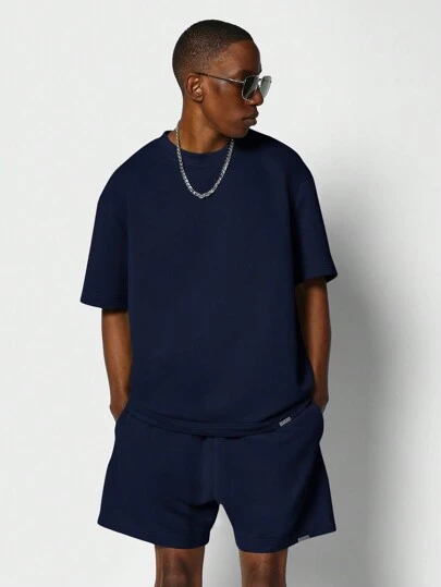 SUMWON 常规款短袖 T 恤和短款两件套