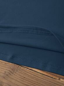 INAWLY 女​​性夏季貼身短款背心 - 霧霾藍 - 查看 4