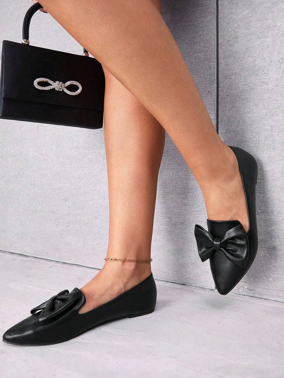 CUCCOO CHICEST Fashionable & Elegant Women's Outdoor Flat Shoes With Big Bow Decoration Vacation Shoes Summer