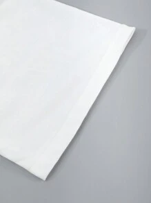 Manfinity LEGND Áo thun nam cổ tròn in hình ô tô dáng rộng vừa vặn - trắng - Xem 4