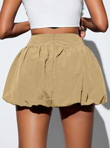 Zolique Váy màu trơn thời trang nữ - Màu Khaki - Xem 2