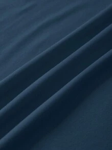 INAWLY 女​​性夏季貼身短款背心 - 霧霾藍 - 查看 5