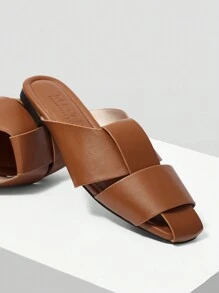 MOTF PREMIUM COMFORTABLE CASUAL FLAT SHOES FOR WOMEN, VERSATILE, FOR NEW YEAR HOLIDAY, SPRING SHOES, SPRING BREAK EASTER FOR CHRISTMAS - Brown - View 2