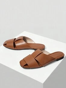 MOTF PREMIUM COMFORTABLE CASUAL FLAT SHOES FOR WOMEN, VERSATILE, FOR NEW YEAR HOLIDAY, SPRING SHOES, SPRING BREAK EASTER FOR CHRISTMAS - Brown - View 4