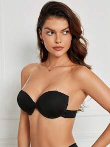 Women's Strapless Bra With Underwire, 1pc - Black - View 7
