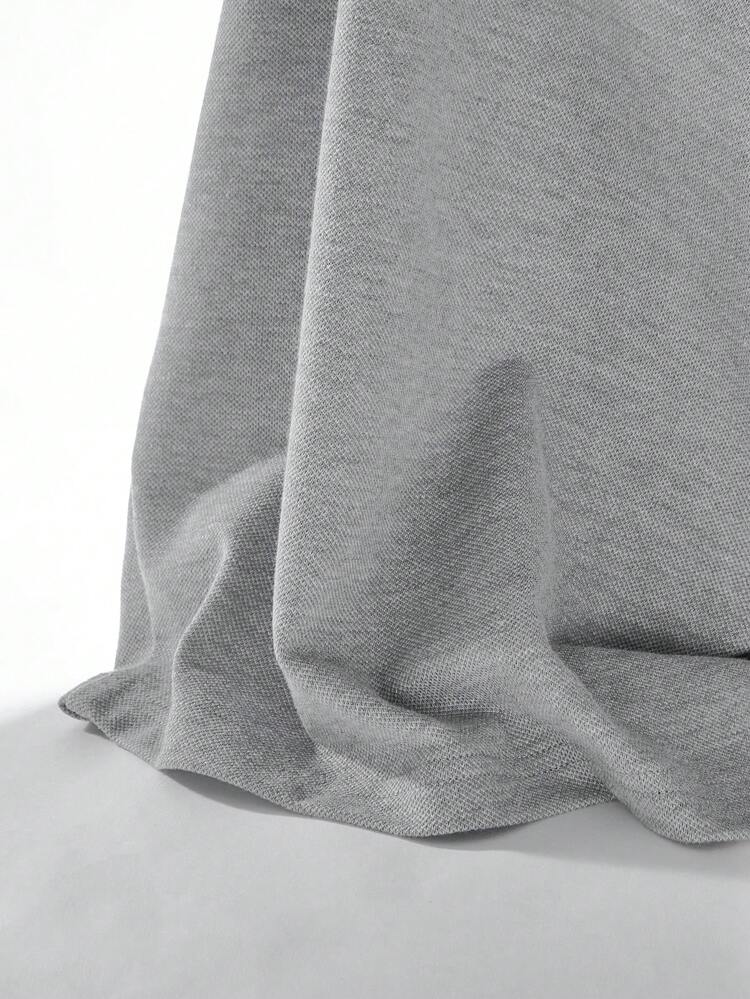 Cotton Men's Knit Solid Color Fitted Straight Shorts, Suitable For Summer And Daily Wear