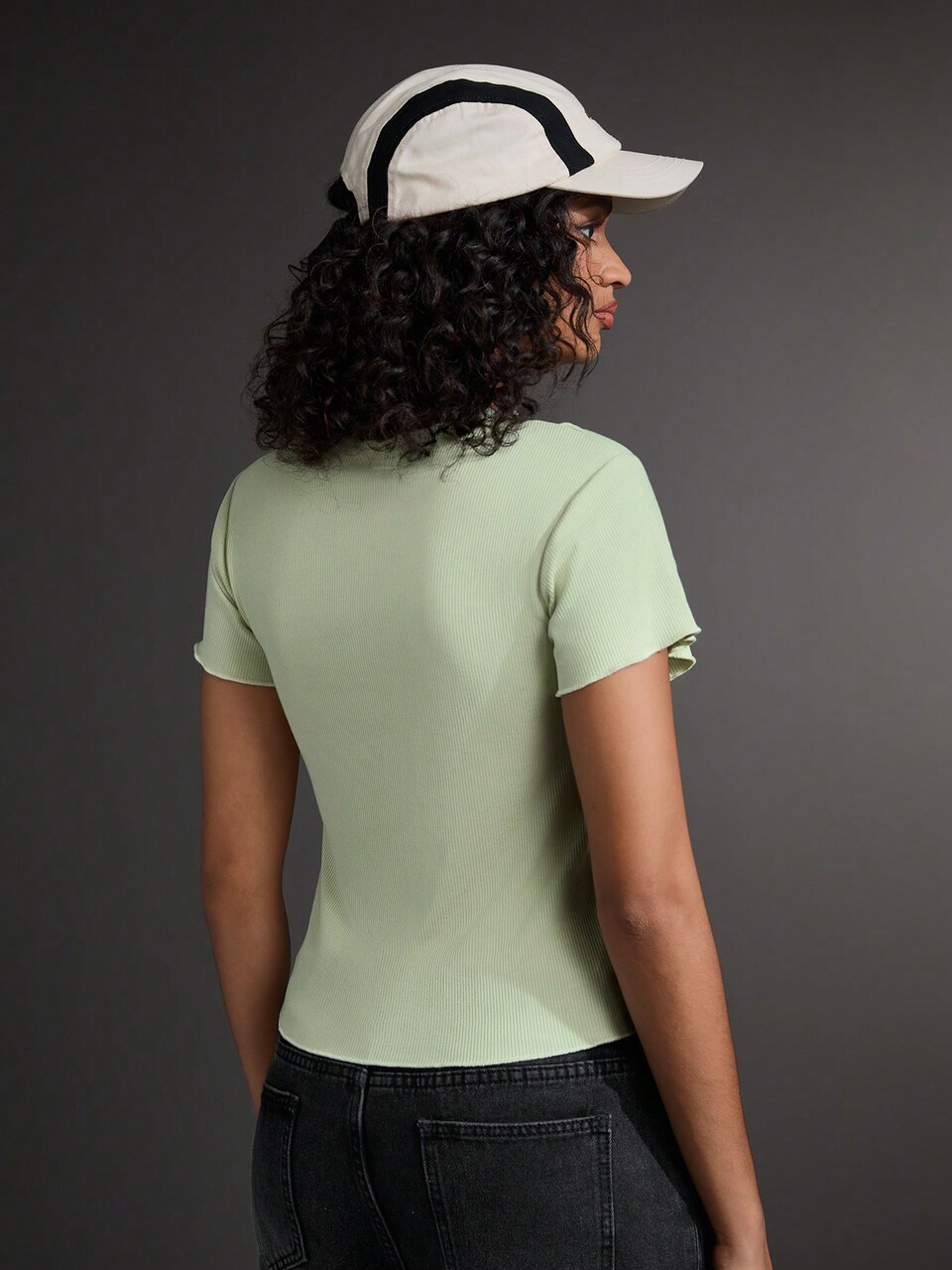 Women's Solid Color Round Neck Short Sleeve Casual Sports T-Shirt