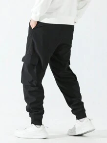 Men's Casual Print Side Pocket Cargo Pants