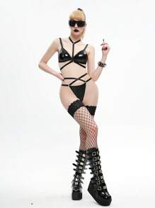 AltCore Ladies' Sexy Cross Strap Lingerie Set