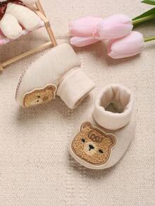 0-1 Year Old Infant Cartoon Soft Bottom Non-Slip Pre-Walker Shoes, Spring/Autumn