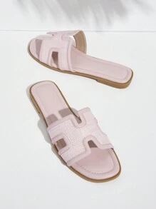 SHUZIA Ladies' Flat Casual Sandals, Suitable For Daily Wear Summer Shoes Spring Shoes Spring Break Easter Vacation Shoes Casual Shoes Beach Shoes Mother's Day Present