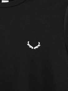 SHEIN 青少年男孩休閒純色圓領針織短袖T恤，多色4件/4套裝