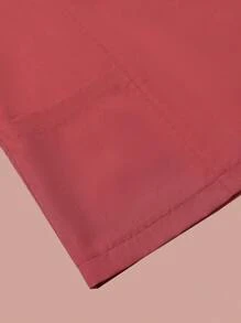 TaskEZ Top de uniforme médico ajustado de verano para mujeres - Naranja - Ver 5