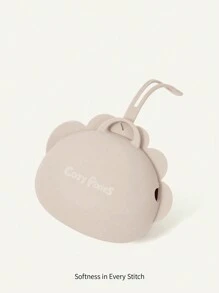 Cozy Pixies 1pc Portable Silicone Pacifier Storage Box With Dustproof And Anti-fall Function