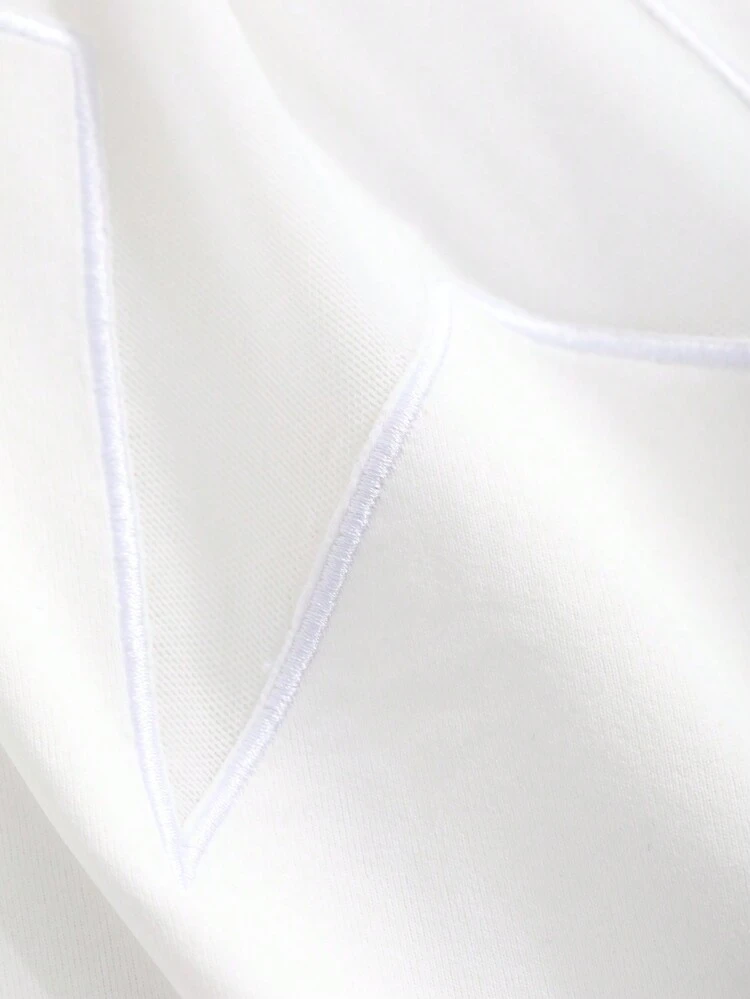 Women's Casual-Fit Star Mesh Insert Back Casual Summer T-Shirt Y2k Oversized T-Shirt