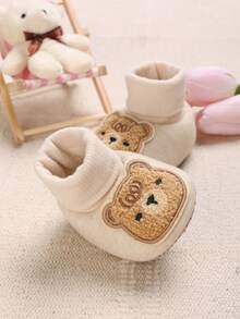 0-1 Year Old Infant Cartoon Soft Bottom Non-Slip Pre-Walker Shoes, Spring/Autumn