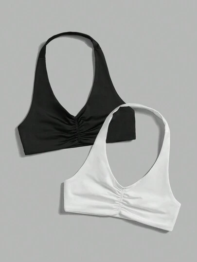 Easithlete 字母图案运动 Teeworkout 背心