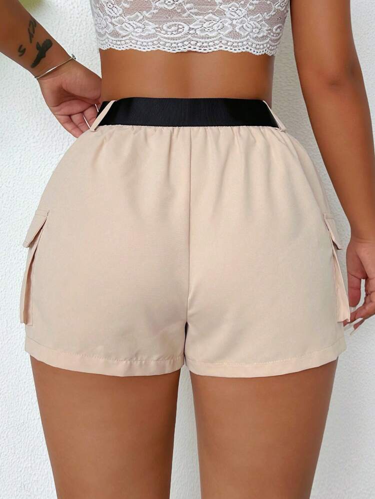 Women's Simple Solid Color Casual Casual Shorts