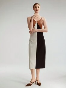 MOTF PREMIUM POINTED TOE WOMEN'S SIMPLE MULE HIGH HEEL SHOES, FOR NEW YEAR HOLIDAY, SPRING SHOES SPRING BREAK EASTER PROM HEELS FOR CHRISTMAS - Brown - View 10