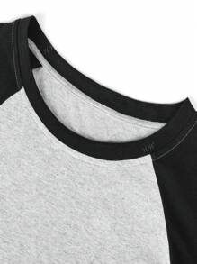 Women's Summer Patchwork Short Sleeve T-Shirt