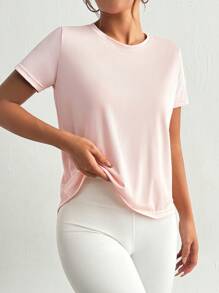 Easithlete 黑色+浅蓝色+灰粉色，3 件套运动背心健身背心健身房女式衬衫 - 粉色 - 查看 3