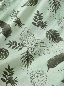 Cozy Pixies Baby Jungen gestricktes Set mit weicher Polo-Kurzarm Strickjacke mit Blume Muster und einfarbigen Shorts, 2 Stücke Outfit