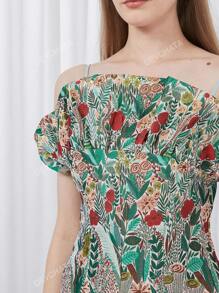 Robe De Soirée Élégante Pour Cocktail De Soirée Pour Femme En Jacquard Lourd
