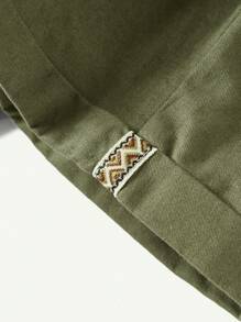 Cozy Pixies Baby Jungen gestricktes Set mit weicher Polo-Kurzarm Strickjacke mit Blume Muster und einfarbigen Shorts, 2 Stücke Outfit