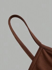 SHEIN EZwear 6 件大码女式休闲简约吊带背心，夏季 - 彩色 - 查看 4