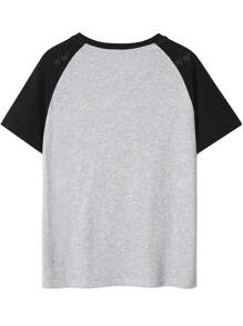 Women's Summer Patchwork Short Sleeve T-Shirt