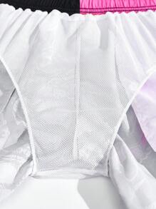 Surfspeed Men's Summer Dog Printed Beach Shorts - Multicolor - View 3