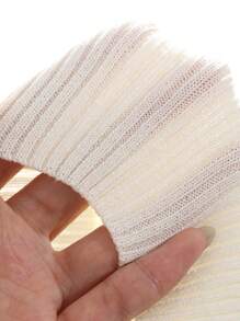 Livesso 纯色修身吊带针织上衣 夏季 - 白色 - 查看 6