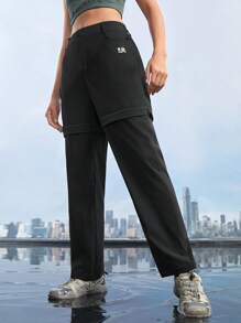 In My Nature 户外可拆卸女式徒步裤，适合露营、徒步旅行和通勤 - 黑色 - 查看 8